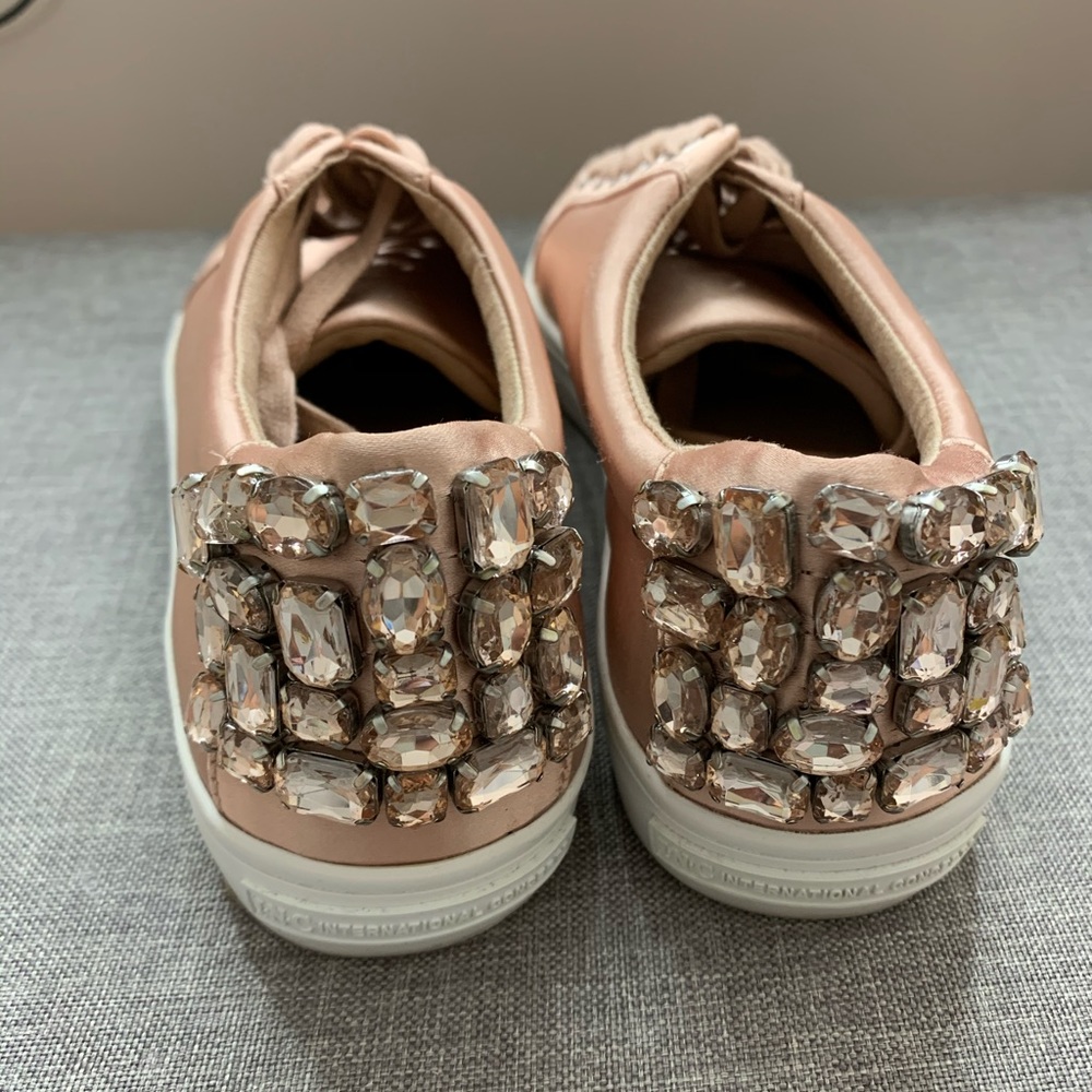Silk sneakers
